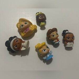 6Disney Doorables TIANA, Cinderella, Belle, Muse Thalia, Rapuzel Collectible toy